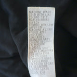 James Perse Classic Skinny T-Shirt Dress Navy Ruched Stretch Jersey Size 4