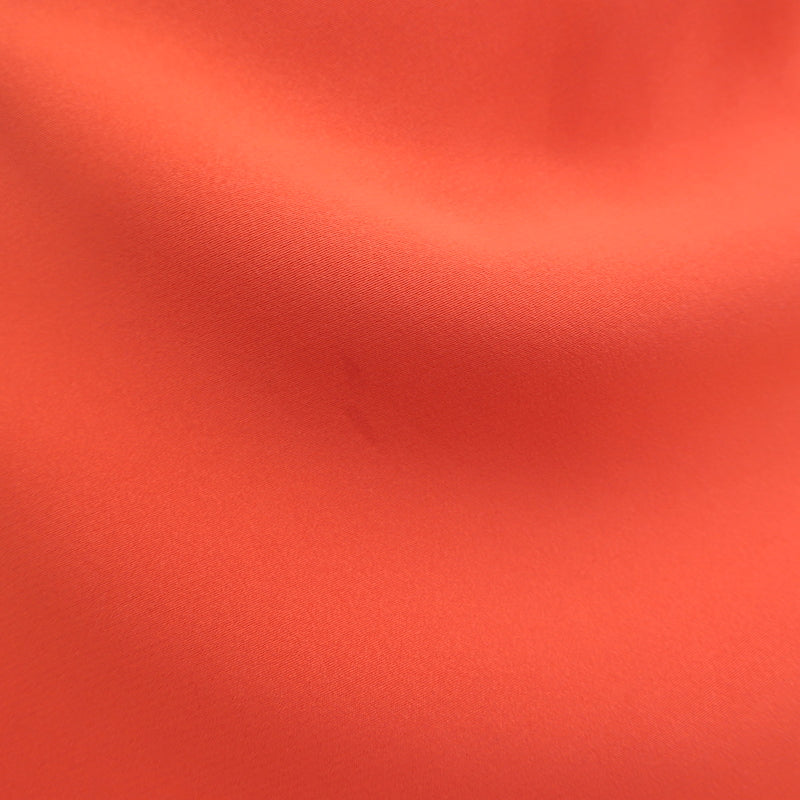 Zero + Maria Cornejo Asymmetric Dress Persimmon Silk Size 6