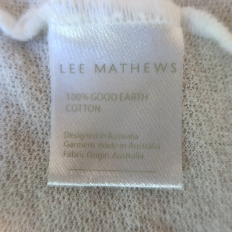Lee Mathews Polo Shirt &amp; Davey Mini Dress Set Black &amp; White Size 0/Medium