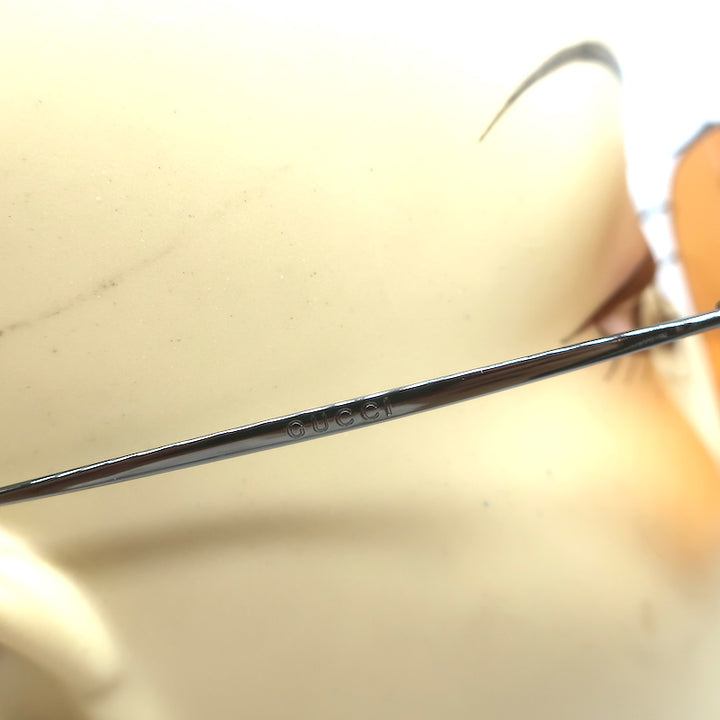 Gucci Aviator Sunglasses Gunmetal/Orange 2245/S KJ1DP
