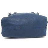 Givenchy Pandora medium navy leather crossbody, pre-owned authentic luxury with silver hardware