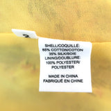 Ulla Johnson Mini Dress Brienne Yellow Floral Print Cotton-Silk Size 2