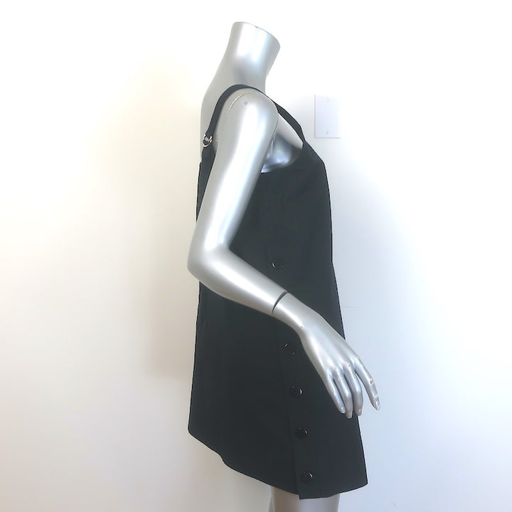 Lee Mathews Polo Shirt &amp; Davey Mini Dress Set Black &amp; White Size 0/Medium