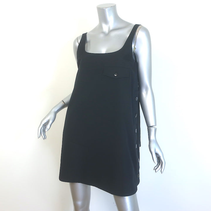 Lee Mathews Polo Shirt &amp; Davey Mini Dress Set Black &amp; White Size 0/Medium