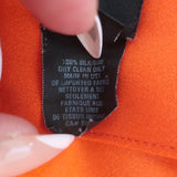 Zero + Maria Cornejo Asymmetric Dress Persimmon Silk Size 6