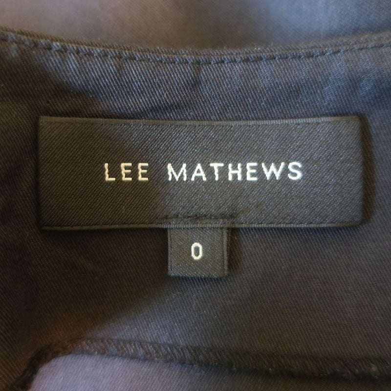 Lee Mathews Polo Shirt &amp; Davey Mini Dress Set Black &amp; White Size 0/Medium
