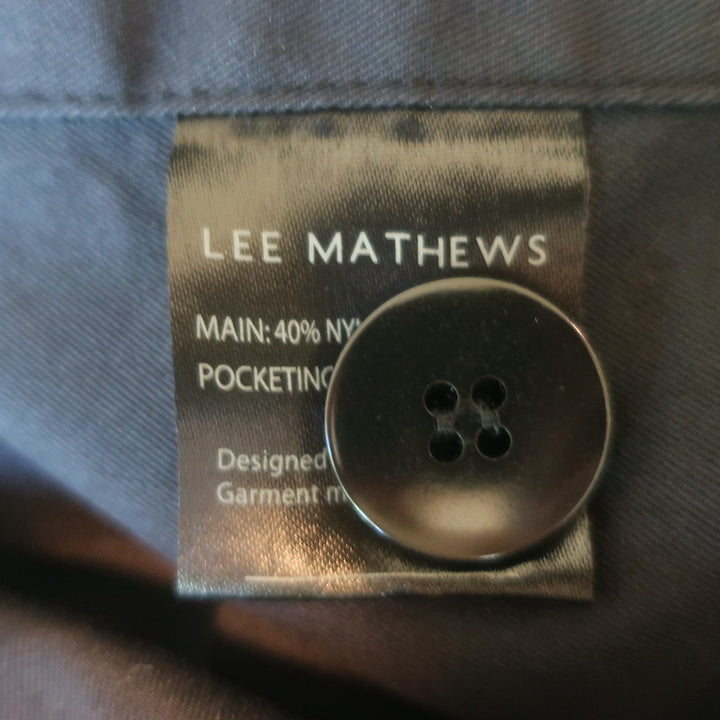 Lee Mathews Polo Shirt &amp; Davey Mini Dress Set Black &amp; White Size 0/Medium