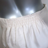 Prada Silk Twill Pencil Skirt Ivory Size 42