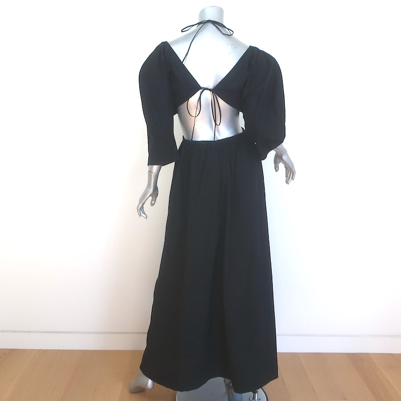 mara hoffman cutout maxi dress Mara Hoffman Laila Cutout Halter Maxi Dress