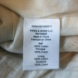 Veronica Beard Itzel Ruffled Mini Wrap Dress Cream Printed Cotton Size 2