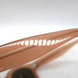 Celine Audrey Sunglasses Transparent Peach CL 41755 N8ODB 55mm