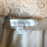 Brochu Walker Mara Lace Midi Skirt Buff Size Extra Small