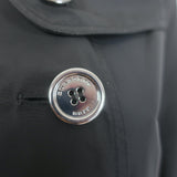 Burberry Brit Buckingham Packable Trench Coat Black Size US 4 Belted Jacket