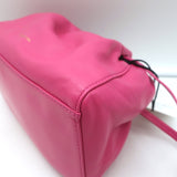 Mansur Gavriel Bloom Mini Crossbody Bag Dolly Pink Leather Clutch NEW