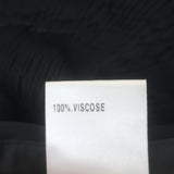 Vintage Chloe Phoebe Philo Smocked Slinky Jersey Halter Dress Black Size Medium