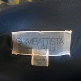 Giambattista Valli Leopard Print Mixed Media Dress Black/Brown Size 42