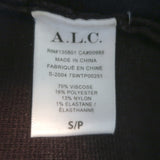 A.L.C. Ava Stretch Knit Tank Top Dark Brown Size Small