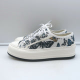 Christian Dior Walk'n'Dior Platform Sneakers Toile de Jouy Papillon Size 38