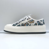 Christian Dior Walk'n'Dior Platform Sneakers Toile de Jouy Papillon Size 38