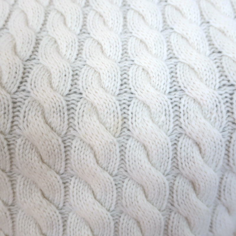Theory Sculpted Turtleneck Sweater Cream Felted Wool-Cashmere Size Small