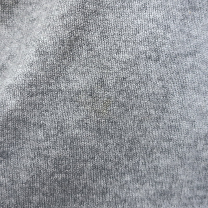 Theory Adrianna Cashmere V-Neck Sweater Heather Gray Size Petite