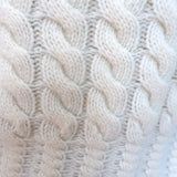 Theory Sculpted Turtleneck Sweater Cream Felted Wool-Cashmere Size Small