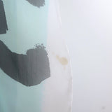 Alexander McQueen Jaguar Print Large Scarf Multicolor Silk Chiffon 50" X 52"