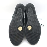 Y-3 Yohji Yamamoto x Adidas High Top Wedge Sneakers Black Leather Size UK 6 US 8