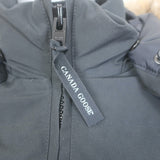 Canada Goose Chelsea Fur-Trim Down Parka Black Size Small Hooded Puffer Jacket