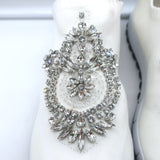 Jimmy Choo Verona Crystal-Embellished Knit Sneakers White Size 39