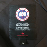 Canada Goose Chelsea Fur-Trim Down Parka Black Size Small Hooded Puffer Jacket