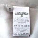 Bottega Veneta Blazer Brown Printed Cotton Size 38 Two-Button Jacket NEW