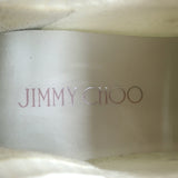 Jimmy Choo Verona Crystal-Embellished Knit Sneakers White Size 39