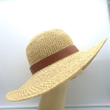 Valentino Roman Stud Wide Brim Straw Hat Size Medium