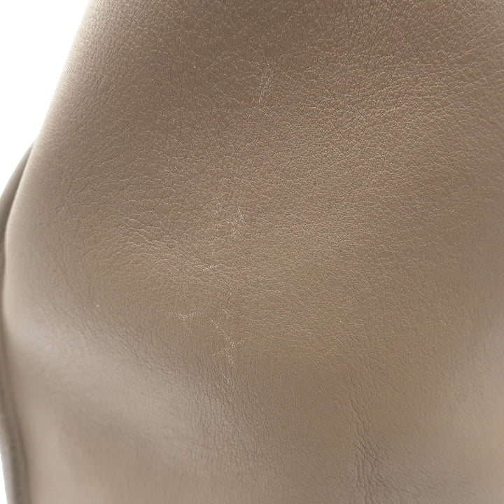 Celine Mini Luggage Tote Taupe Leather