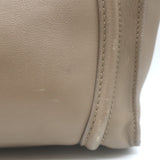 Celine Mini Luggage Tote Taupe Leather