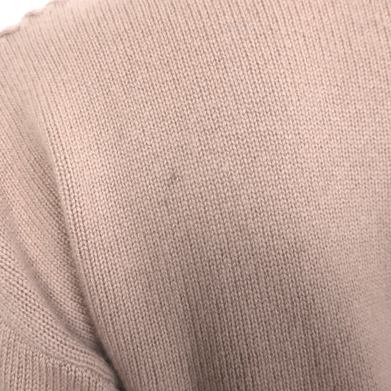 Theory Whipstitch Cashmere Turtleneck Sweater Camel Size Small