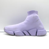 Balenciaga Speed 2.0 Sock Sneakers Lilac Stretch Knit Size 9