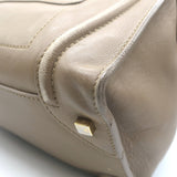 Celine Mini Luggage Tote Taupe Leather