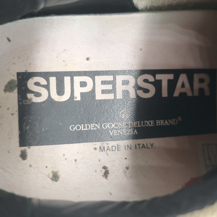 Golden Goose Superstar Sneakers Pink Zebra Print Pony Hair &amp; Taupe Suede Size 38