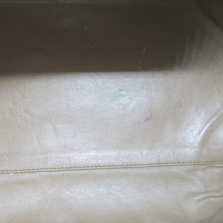 Celine Mini Luggage Tote Taupe Leather