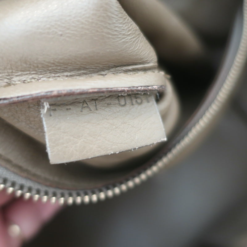 Celine Mini Luggage Tote Taupe Leather