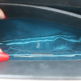 Gucci Ophidia Small Chain Strap Shoulder Bag Red Suede & Black Patent Leather