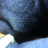 Tory Burch Noah Fair Isle Knit High Top Sneakers Brown Suede Size 8