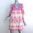 Spell & The Gypsy Tunic Mini Dress Coco Lei Lilac Floral Print Size Extra Small