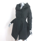 Blumarine Down Puffer Coat Black Size 40 Belted Jacket