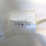 Veronica Beard Sleeveless Ruched Shirtdress White Stretch Cotton Size 4