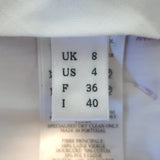 Victoria Beckham Single Breasted Suit Lavender Wool Twill Size 2/4