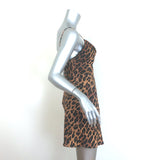 Alice + Olivia Harmony Leopard Print Mini Slip Dress Size 2