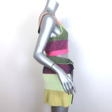 Jonathan Simkhai Gina Bralette & Ivana Mini Skirt Set Multicolor Size Extra Small